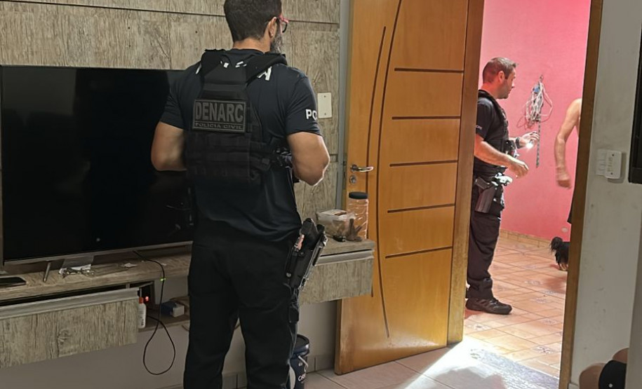 PCPR prende homem por associação e organização criminosa durante operação em Maringá