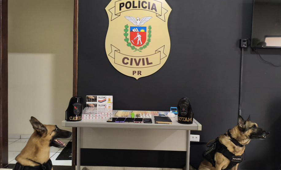 PCPR e PMPR prendem dois homens em flagrante por tráfico de drogas em Nova Londrina