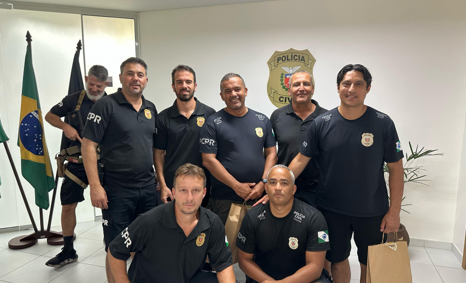 PCPR homenageia policiais que se destacaram na segunda fase do expediente e terceira fase do plantão no Verão Maior Paraná