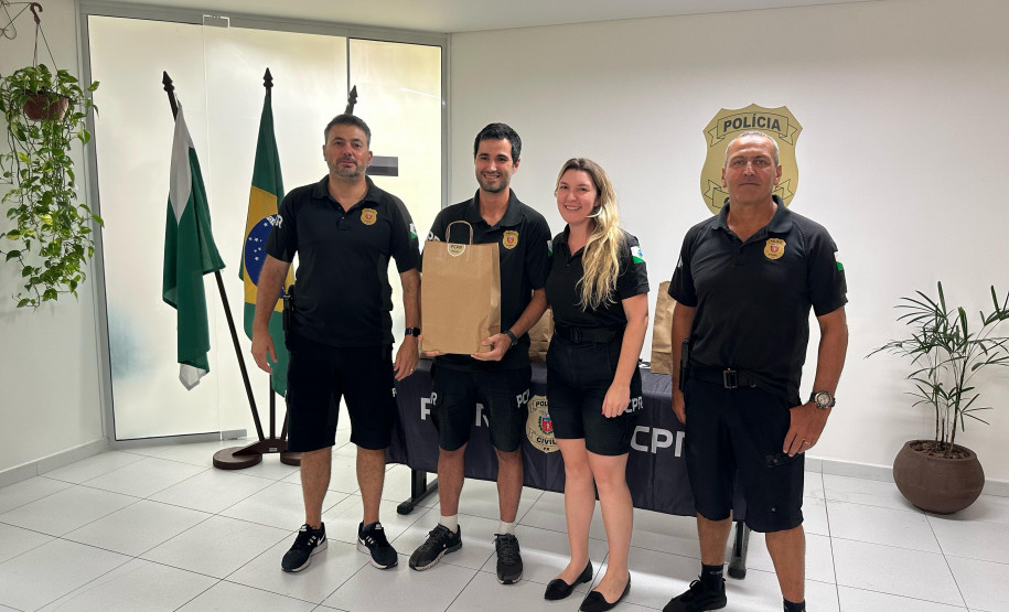PCPR homenageia policiais que se destacaram na segunda fase do expediente e terceira fase do plantão no Verão Maior Paraná