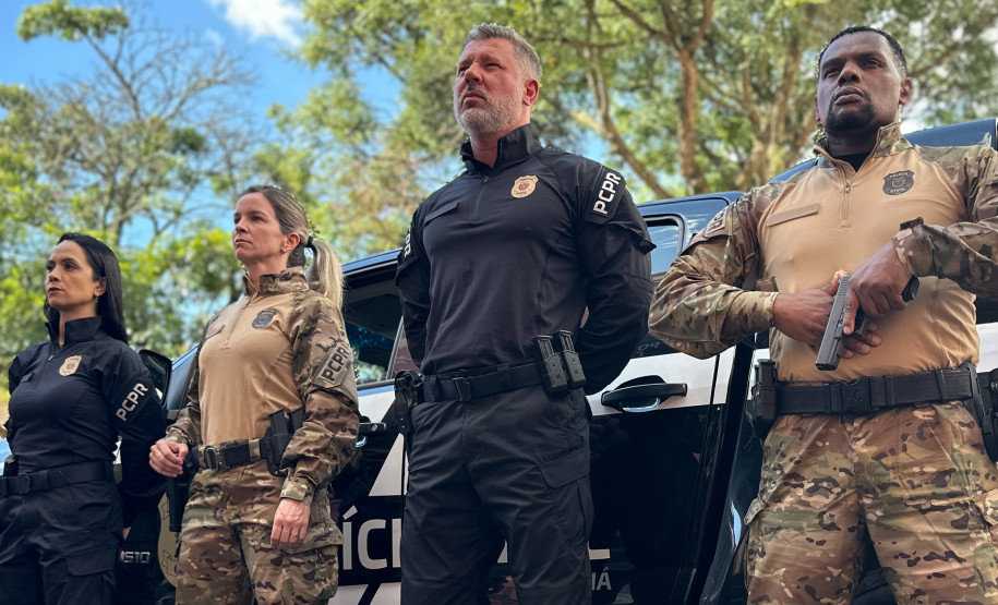 Uniformes táticos PCPR 2025