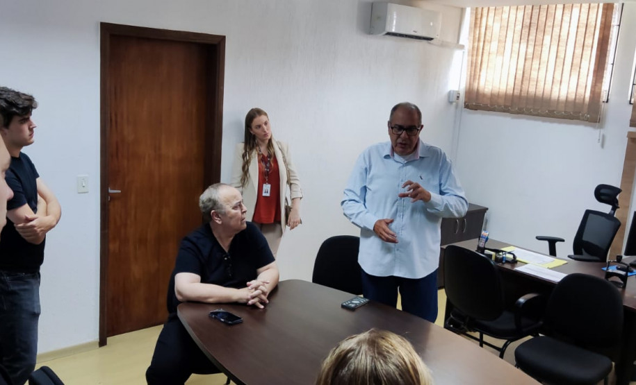 PCPR recebe alunos de Direito para visita técnica na Central de Flagrantes