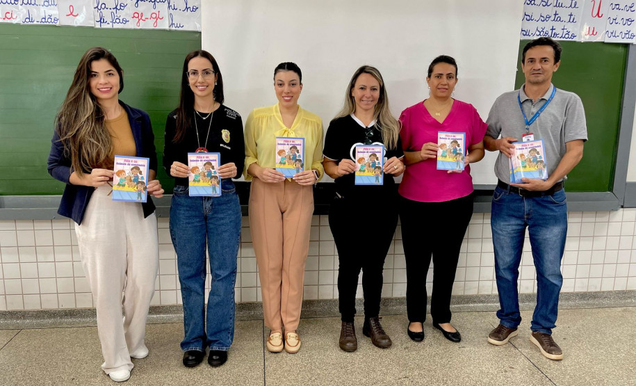 PCPR realiza palestra para conscientizar crianças ao maus tratos aos animais em Campina da Lagoa