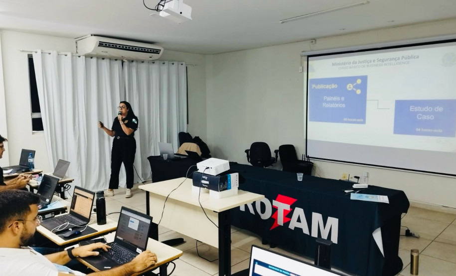 PCPR participa de curso sobre Business Intelligence promovido pelo Ministério da Justiça