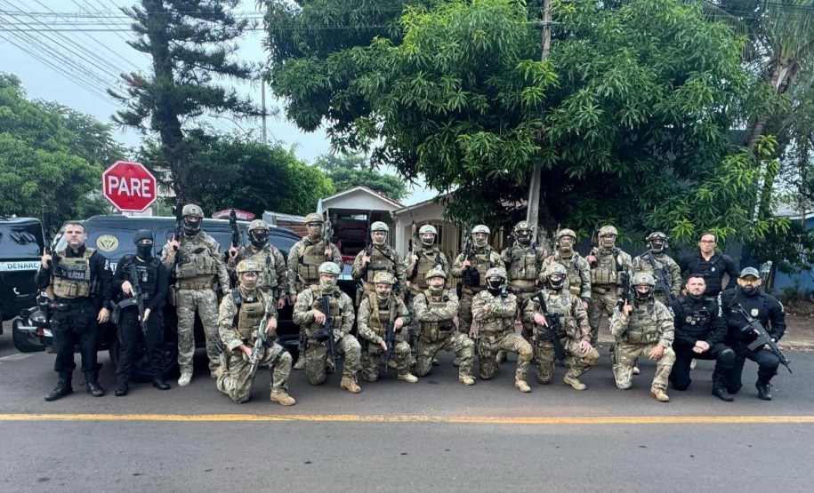 Polícias do Paraná deflagram segunda fase da Operação Integrare e desarticulam quadrilha de roubos a bancos