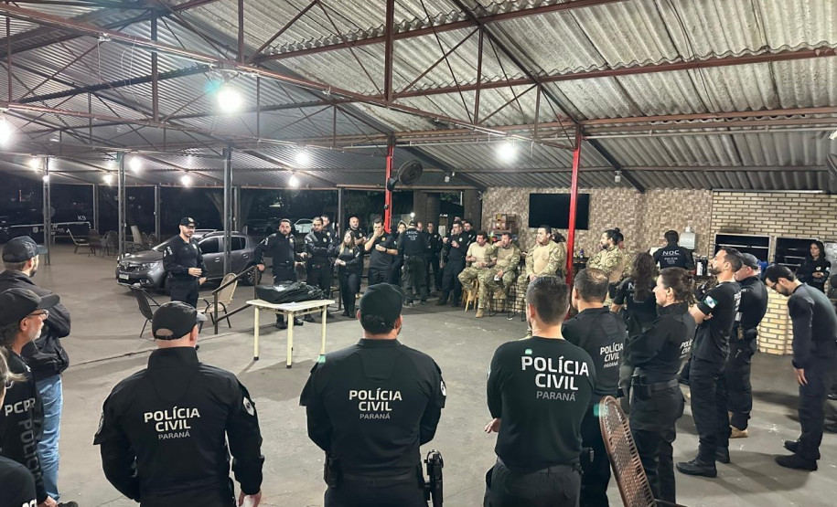 PCPR prende oito pessoas durante operação contra o tráfico de drogas no Noroeste