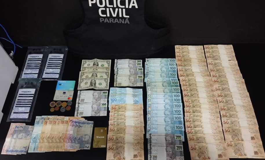 PCPR prende três homens em flagrante suspeitos de aplicarem golpe da falsa herança em Guarapuava