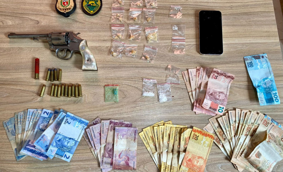 PCPR e PMPR prende homem durante operação em combate ao tráfico de drogas em Ipiranga
