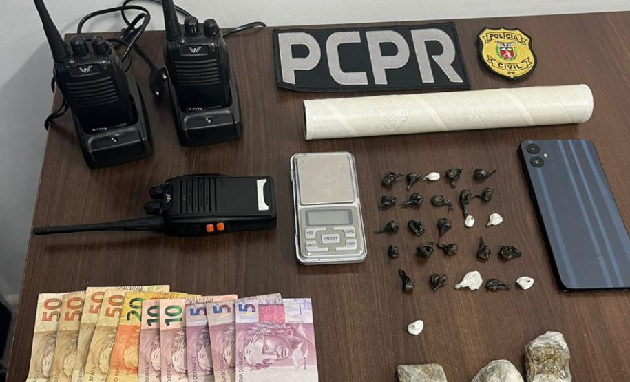 PCPR e GCM prendem homem por tentativa de homicídio e tráfico de drogas em Campo Largo