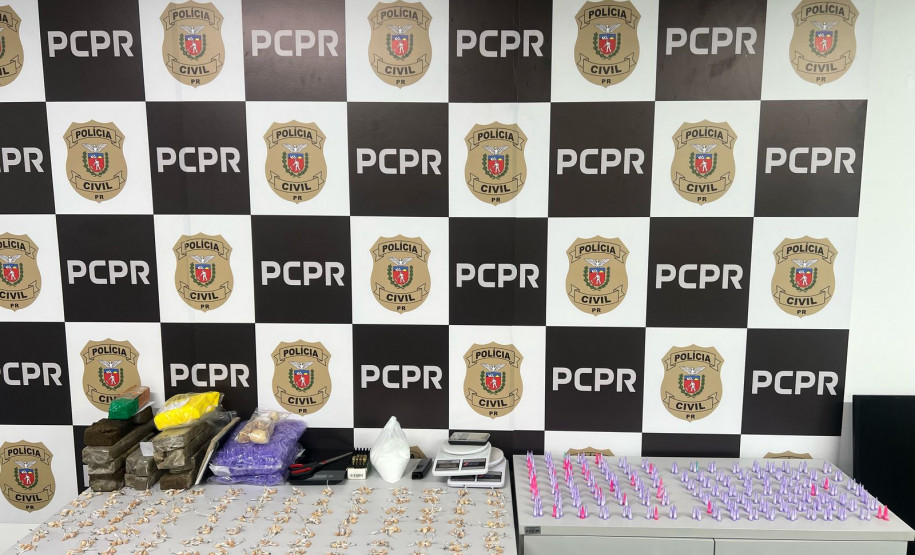PCPR localiza depósito de drogas em Almirante Tamandaré