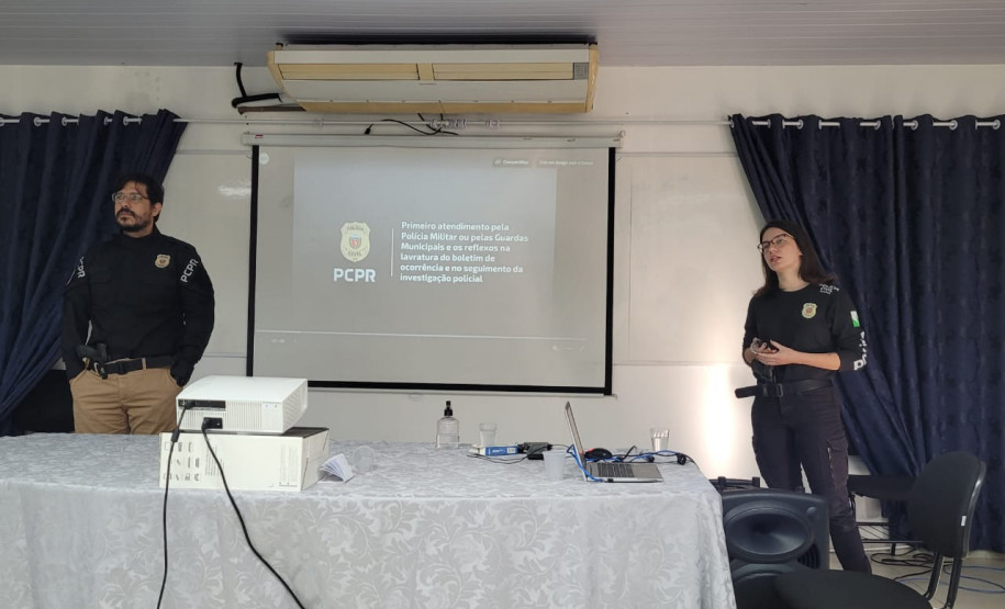 PCPR realiza palestra para servidores da GCM em Araucária