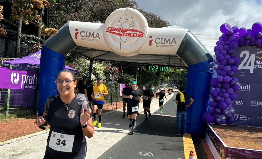 PCPR participa de ultramaratona em homenagem a Torao Takada ocorrida em Toledo