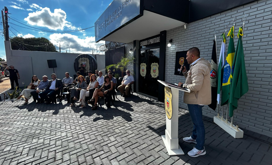 Novos espaços: após reforma, PCPR reinaugura Delegacia de Peabiru