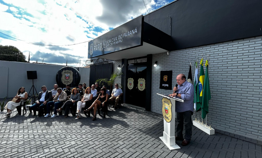 Novos espaços: após reforma, PCPR reinaugura Delegacia de Peabiru