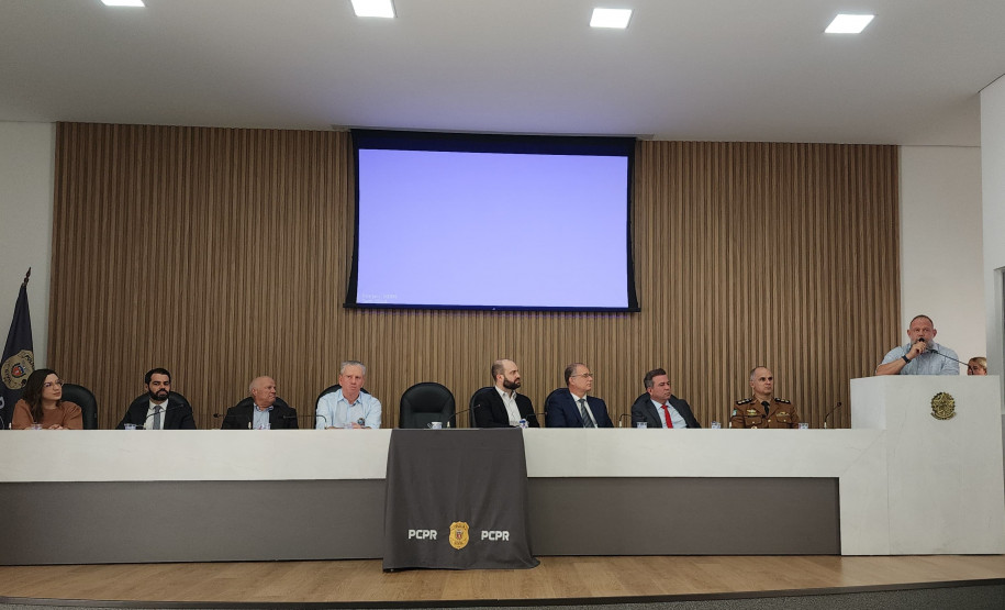 PCPR realiza evento de posse de novo delegado da 8ª Subdivisão Policial de Paranavaí