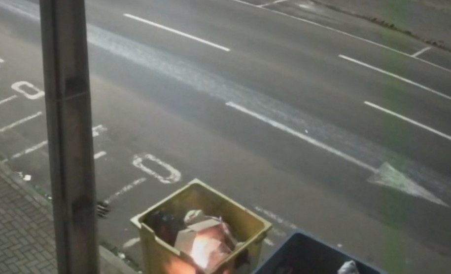 Polícia Civil identifica e indicia homem por incendiar lixeiras no centro de Francisco Beltrão