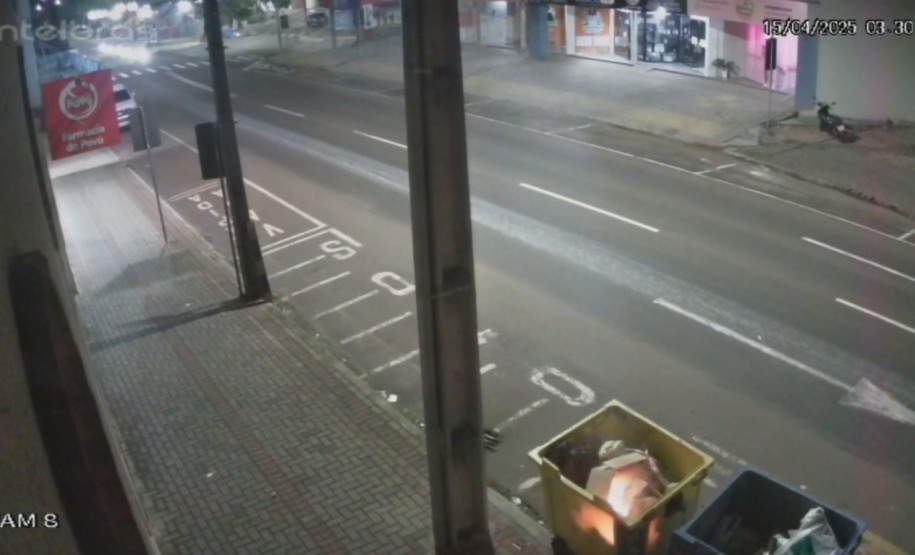 Polícia Civil identifica e indicia homem por incendiar lixeiras no centro de Francisco Beltrão