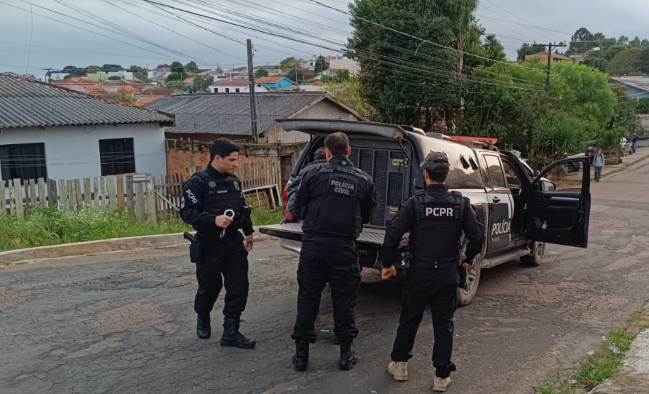 PCPR prende homem por crimes praticados contra a própria ex-esposa em Castro