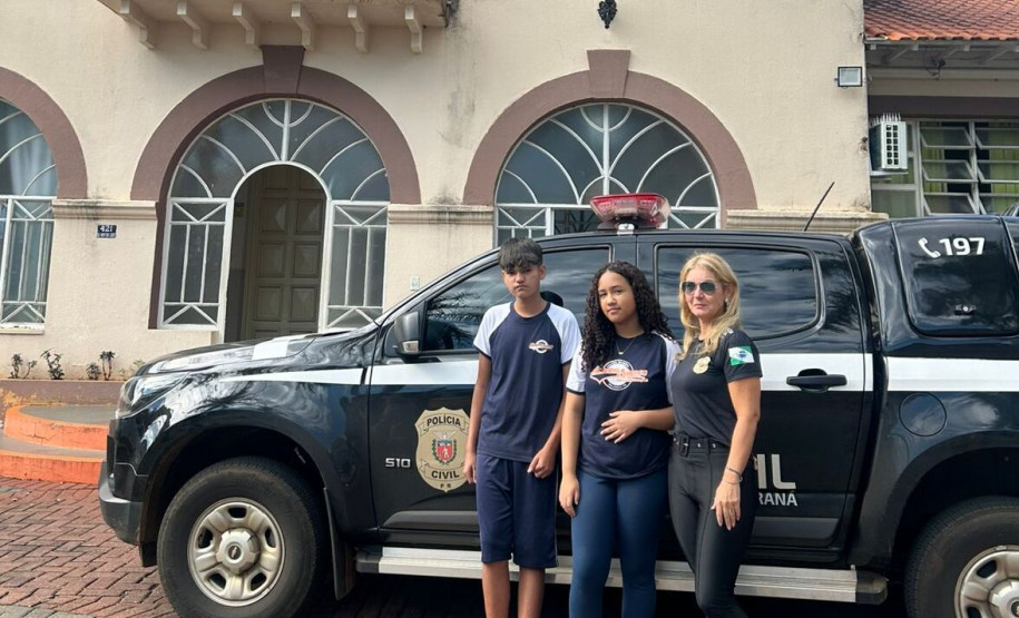 PCPR participa de premiação em Colégio Estadual de Rolândia