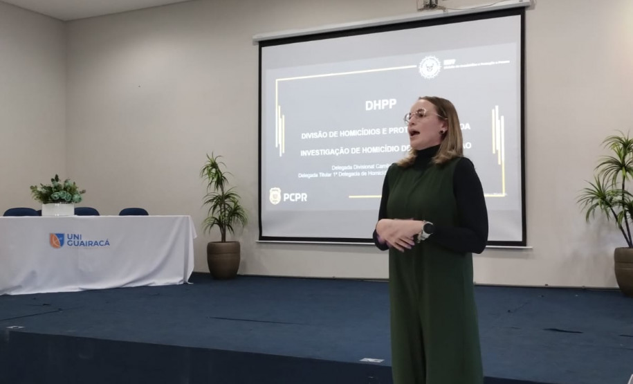 PCPR reúne agentes e delegados para troca de experiências em investigações de homicídios em Guarapuava