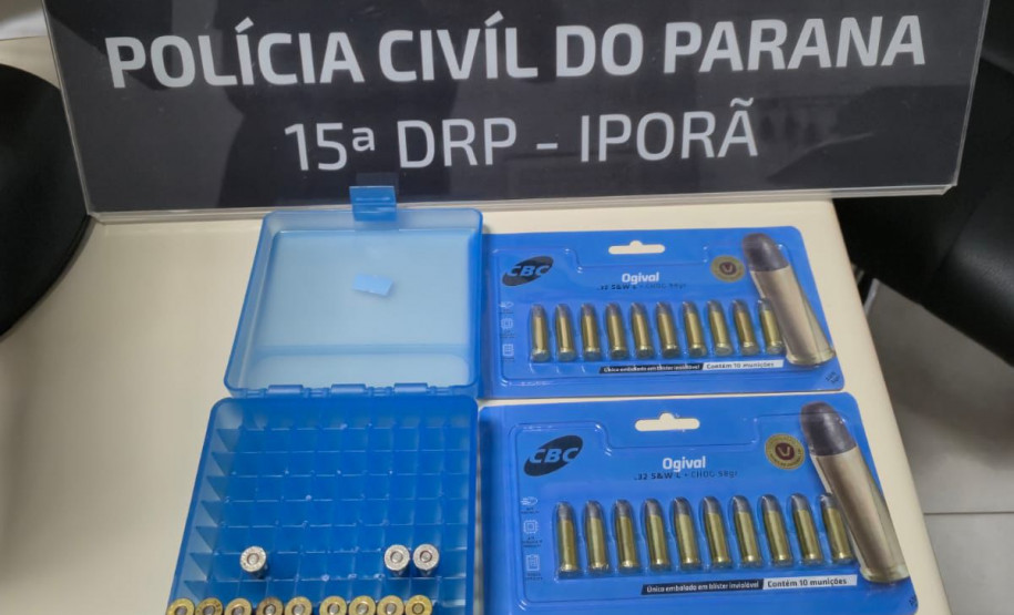 PCPR cumpre mandado de busca e apreende armas e munições em Iporã