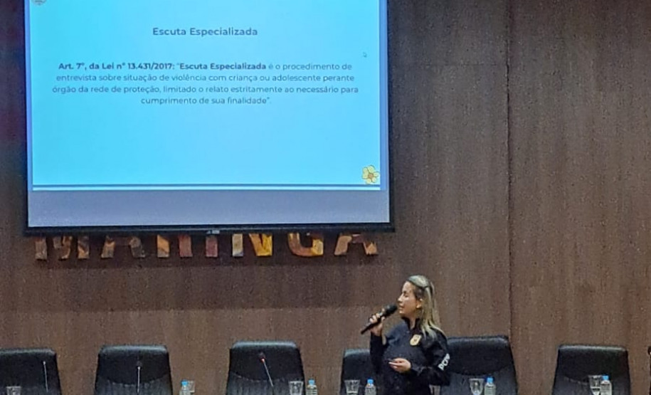 PCPR realiza palestra sobre violência sexual contra crianças e adolescentes em Maringá