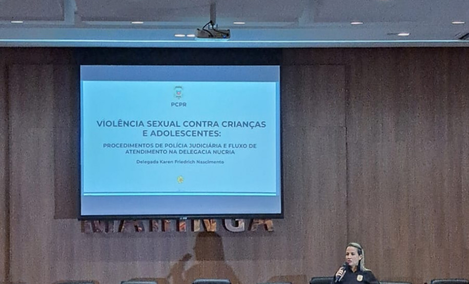 PCPR realiza palestra sobre violência sexual contra crianças e adolescentes em Maringá