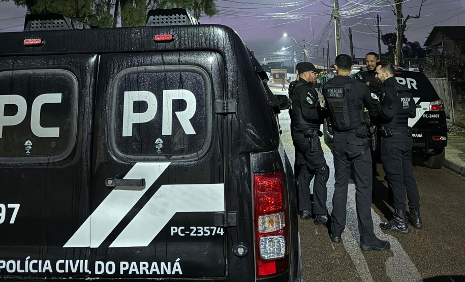 PCPR prende dois homens por estupro de vulnerável em Piraquara