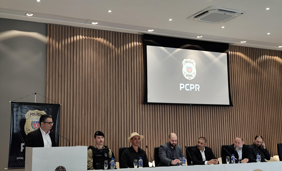 PCPR realiza evento de posse de novo delegado-chefe da 2ª Subdivisão de Laranjeiras do Sul