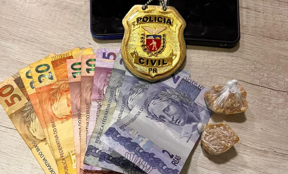 PCPR prende homem em flagrante por tráfico de drogas em Terra Rica