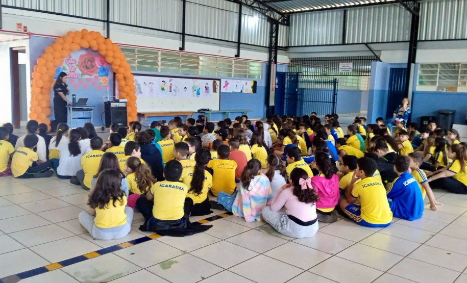 PCPR realiza palestra sobre prevenção da violência e proteção infantil em Icaraíma