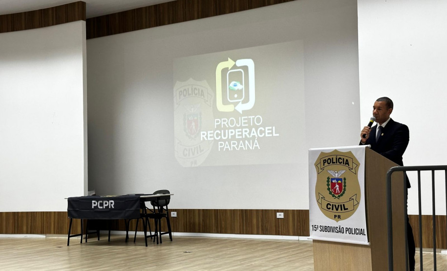 PCPR reúne vítimas para evento de devolução de celulares recuperados em Cascavel