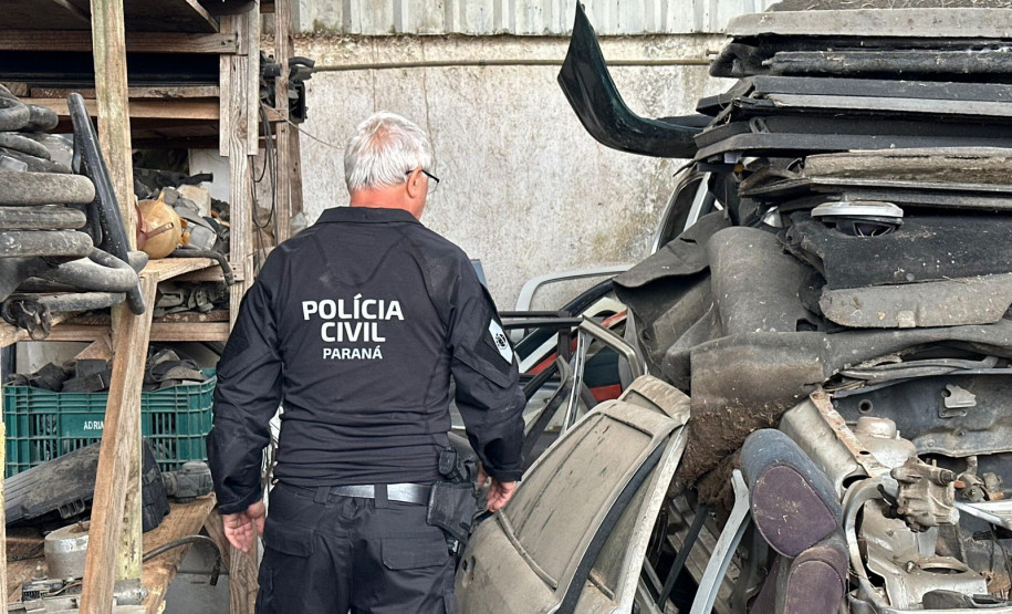 PCPR prende três pessoas em operação contra o furto e receptação de fios de cobre em Curitiba