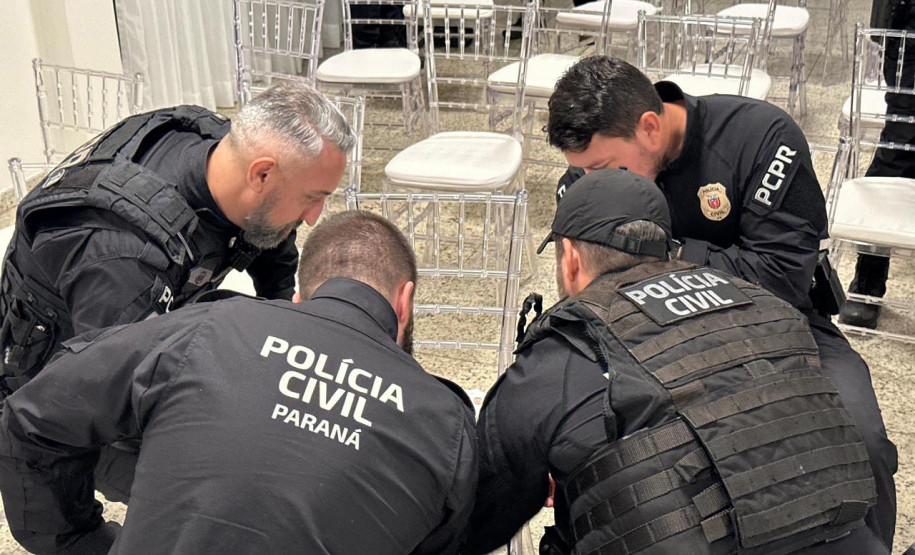 PCPR prende cinco pessoas em operação contra crimes violentos em Clevelândia