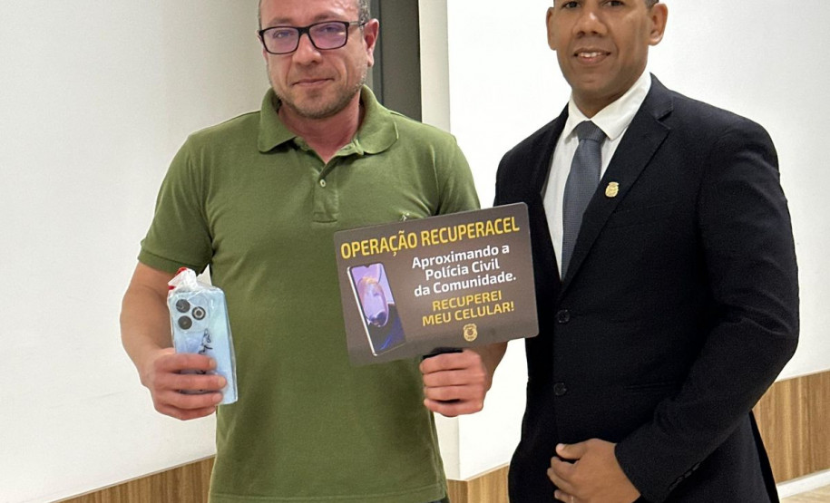 Em iniciativa inédita, PCPR devolve 160 celulares recuperados em Cascavel