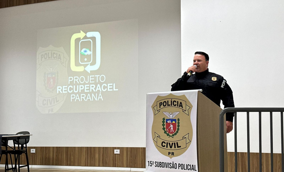 PCPR reúne vítimas para evento de devolução de celulares recuperados em Cascavel
