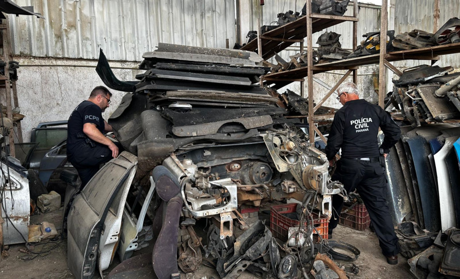 PCPR prende três pessoas em operação contra o furto e receptação de fios de cobre em Curitiba