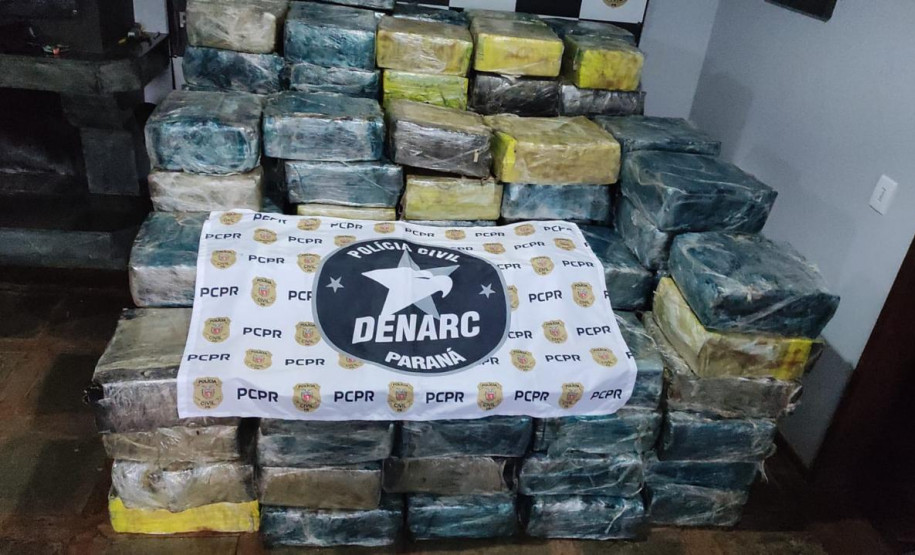 PCPR e PMMS prendem homem por tráfico de drogas e apreende mais de 2 toneladas de maconha em Lindoeste