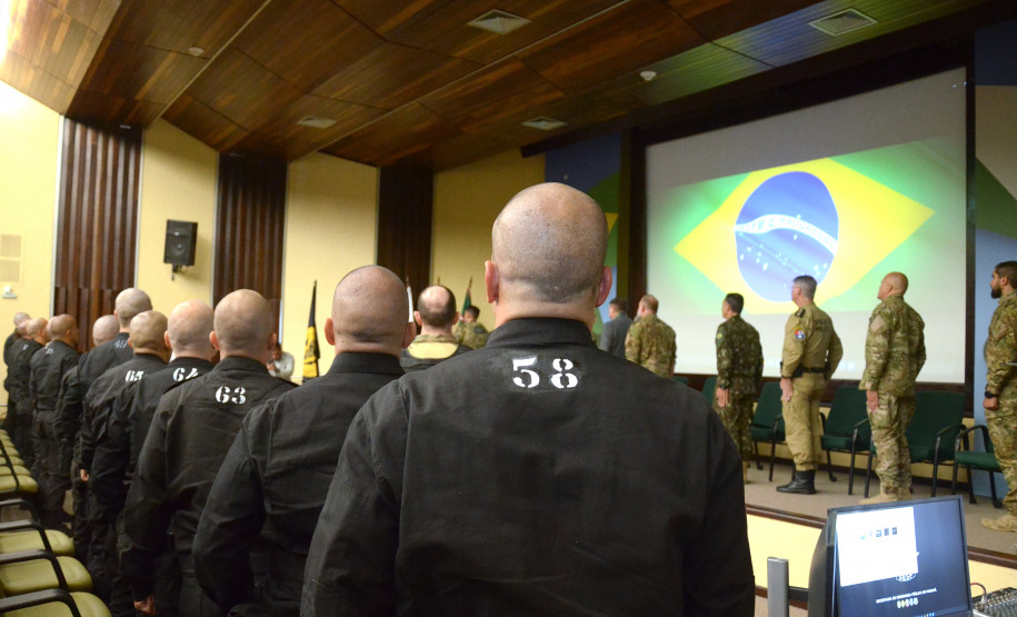 PCPR realiza abertura do IX Curso de Operações Táticas Especiais