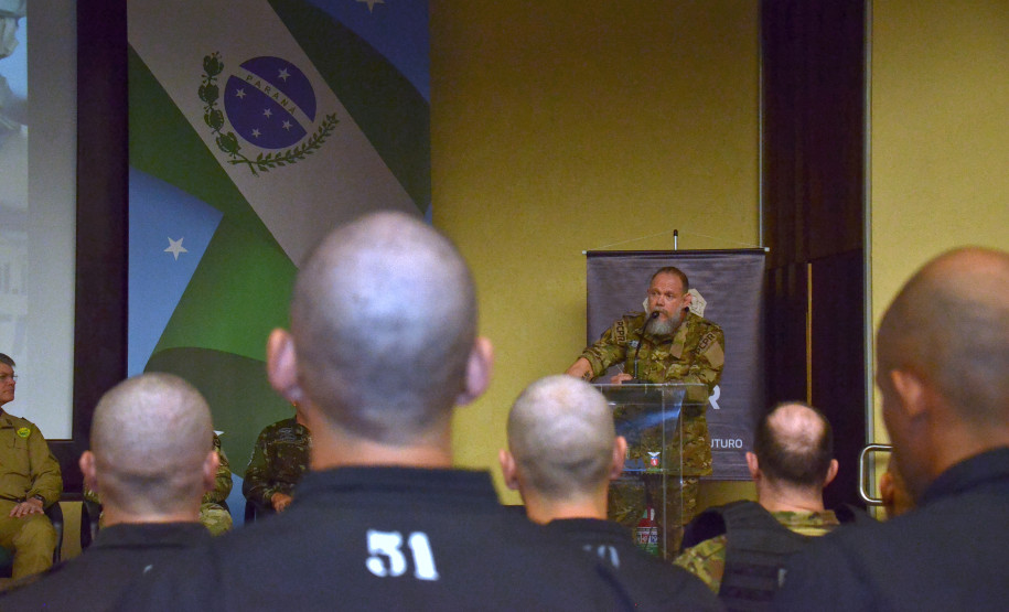PCPR realiza abertura do IX Curso de Operações Táticas Especiais