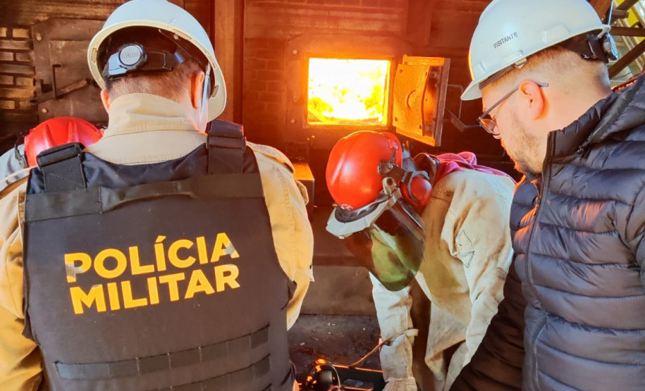 PCPR incinera mais de 825 quilos de entorpecentes em Campo Mourão