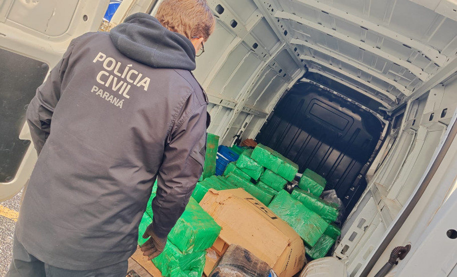 PCPR incinera mais de 825 quilos de entorpecentes em Campo Mourão