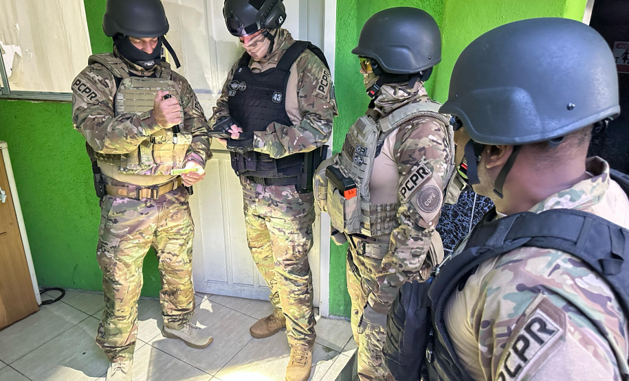 PCPR participa de operação nacional em combate ao crime organizado em diversas regiões do País
