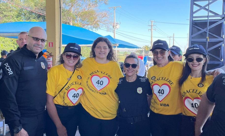 PCPR realiza participa de conscientização sobre campanhas de Maio em Maringá