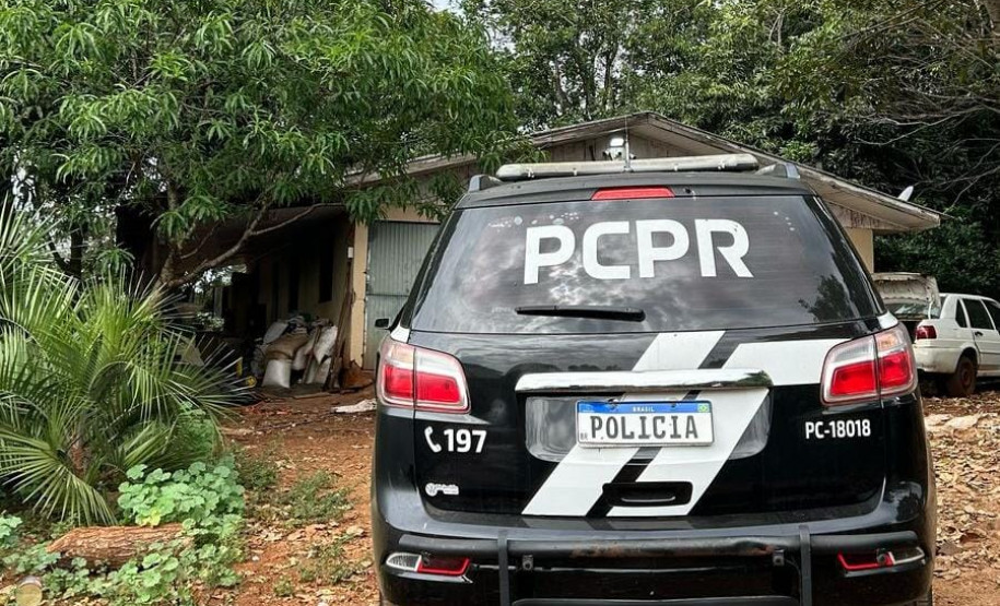 PCPR prende suspeito de tripla tentativa de homicídio em Saudade do Iguaçu