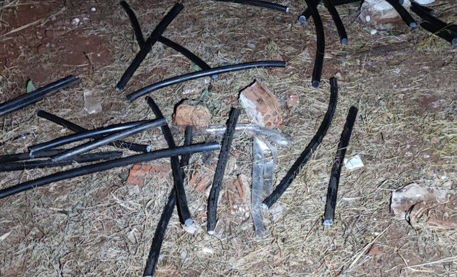 PCPR prende suspeitos de furto de cabos telefônicos e de internet em Maringá