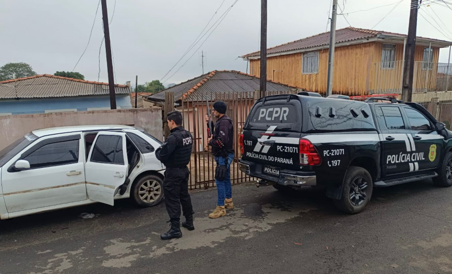 PCPR prende homem por ameaça a mulher e descumprimento de medida protetiva em Castro