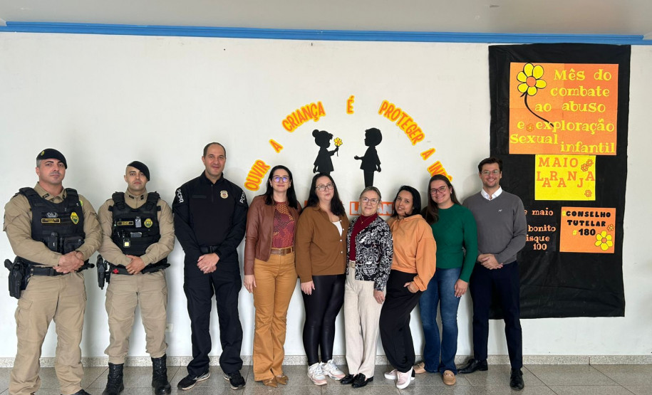 PCPR realiza palestra de conscientização sobre o combate ao abuso e à exploração sexual de crianças e adolescentes em Mamborê