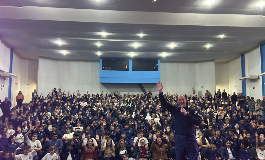 PCPR realiza palestra de conscientização sobre o combate ao abuso e à exploração sexual de crianças e adolescentes em Mamborê