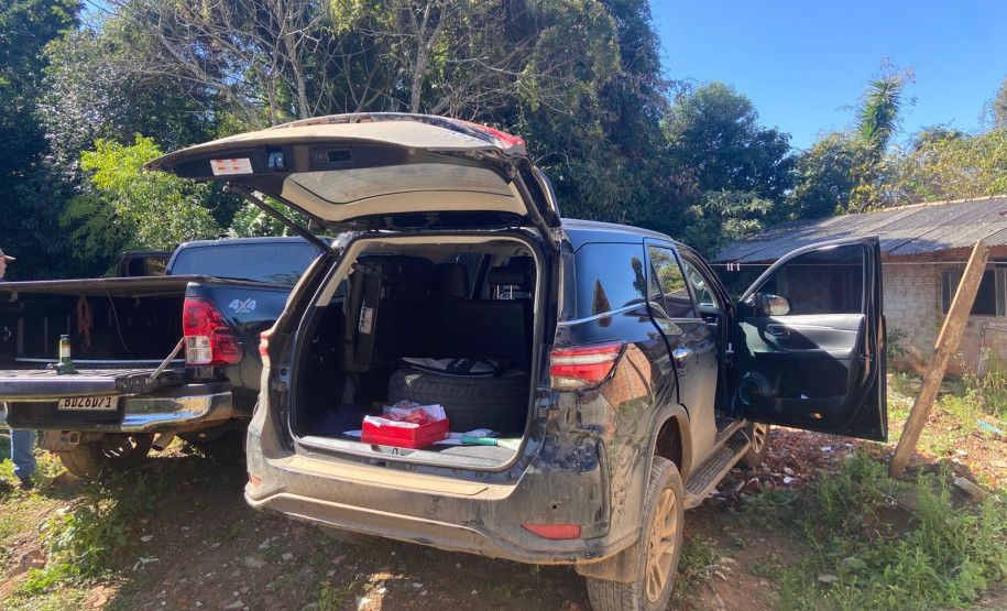 PCPR localiza e recupera veículos que haviam sido roubados em Castro